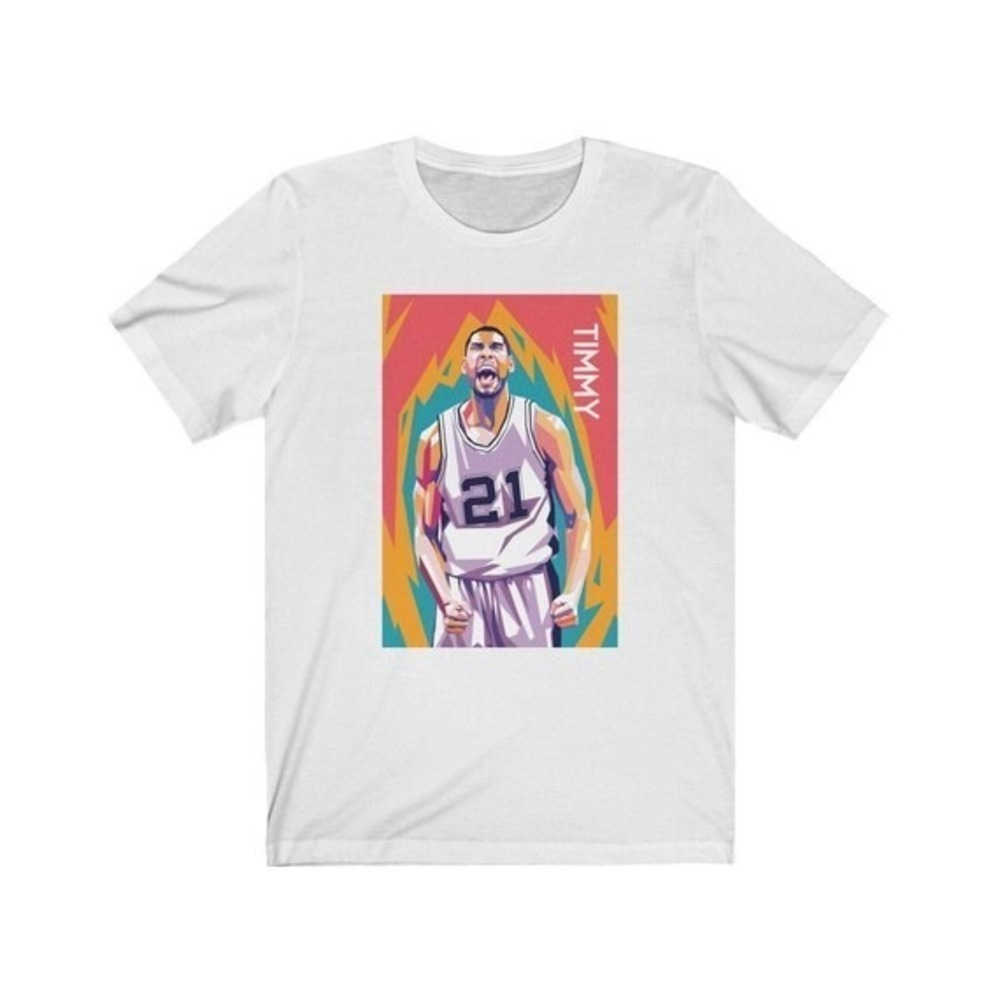 Tim Duncan Pop Art Unisex T-Shirt Gift For Fan